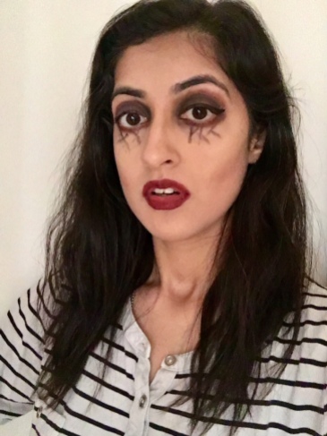 halloween makeup look 1